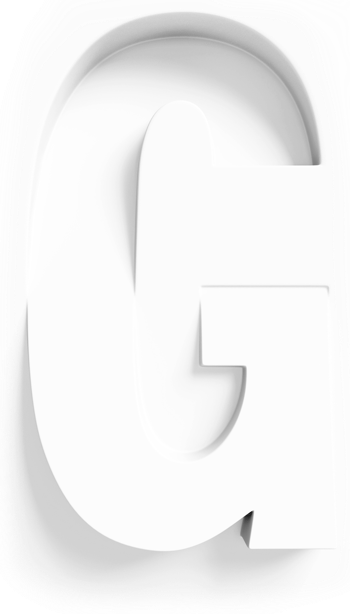 The letter "g" depicting the FXGiants trading environment at the FXGiants online broker