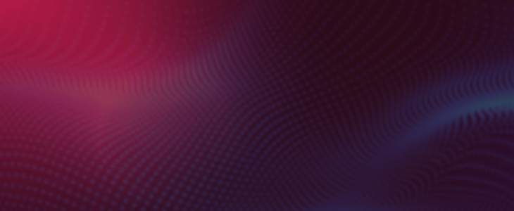 Red and blue background featuring a wave pattern, highlighting AI-Powered MT4 mobile technology.